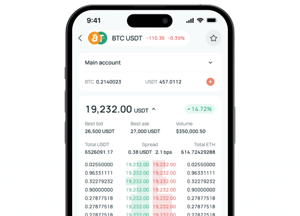 Your All-In-One Bitcoin & Crypto Trading App